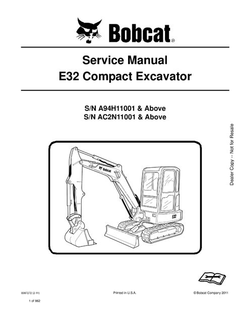 2014 bobcat e32 mini excavator specs|bobcat e32 owners manual.